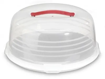 Zdjęcie produktu dla Curver Chef@Home 3253920416018, Okrągły, Przezroczysty, Biały, Guma, Guma, 350 mm, 350 mm