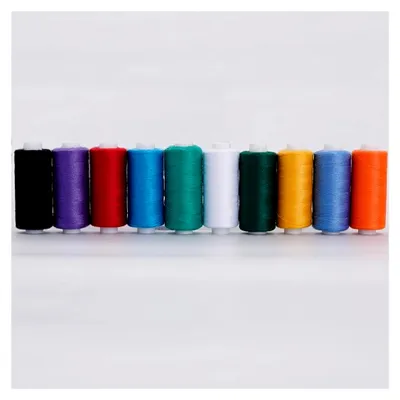 Produktbild von Quiltgarn-Set, 10-teilig, strapazierfähiges Polyester-Handsteppgarn für professionelle Quilt-Projekte