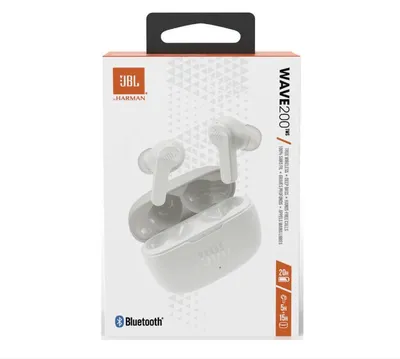Produktbild von JBL Wave 200 TWS True-Wireless In-Ear Bluetooth-Kopfhörer in Weiß