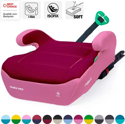 Produktbild von Daliya® QUBIX PRO Kindersitzerhöhung mit ISOFIX, i-SIZE NORM ECE R129, 125 - 150 cm, Gurtfix, Autositz, Autokindersitz, Kindersitz, Sitzerhöhung