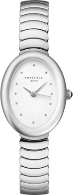 Produktbild von ROSEFIELD Damenuhr OVAL Matt-Silber OVWSSS-OV20