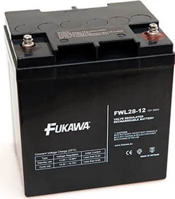 Obrázek produktu pro FIAMM Akumulátor FUKAWA FWL28-12 (12V 28Ah živ. 10let)