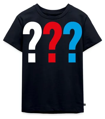 Produktbild von Spreadshirt Die Drei Fragezeichen Logo Kinder Premium T-Shirt, 98/104 (2 Jahre), Navy