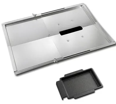 Imagen del producto de Recipiente universal ajustable para recoger la grasa de las barbacoas de gas