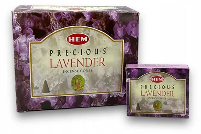 Produktbild von HEM Konische Räucherstäbchen Lavendel 120 Stück Entspannung