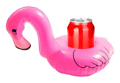Zdjęcie produktu dla Flamingo - flamingo - uchwyt na napoje - 2 szt