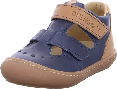 Immagine prodotto di Däumling 070411M-42 Sandalo, ragazzi, pelle, Porto Mint, scarpa da ginnastica, scarpe per neonati - Scarpe per bambini Scarpe da ginnastica taglie 18 - 26, blu, pelle