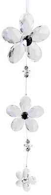 Produktbild von Fensterdeko Dekohänger Blume aus Acryl, weiß, 35 cm