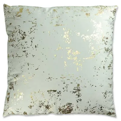 Produktbild von Kissenhülle, Kissenbezug METALLIC 45x45cm grey gold grau LEMETEX WA