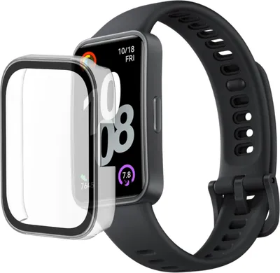 Produktbild von Hülle für Huawei Band 10/Band 9/Band 8 - Transparent Hartschutz Displayschutzfolie Phonillico®