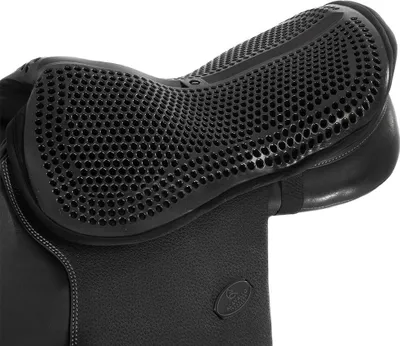 Immagine prodotto di Acavallo Classic, protezione per sella in gel, tessuto Dri-lex, 20 mm, colore nero, taglia M