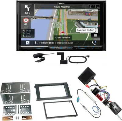 Produktbild von Pioneer AVIC-Z930DAB USB Navigation DAB+ Einbauset für Porsche Cayenne bis 2006
