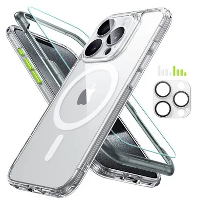 Produktbild von ESR Classic Hybrid Case for iPhone 15 Pro Max (transparent)