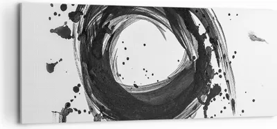 Produktbild von Bild auf Leinwand - Leinwandbild - Einteilig - Abstraktion Rad Aquarell - 120x50cm - Wand Bild - Wanddeko - Wandbilder - Leinwanddruck - Bilder - Wanddekoration - Leinwand bilder - AB120x50-4371