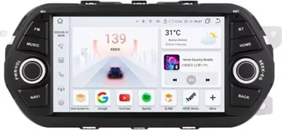 Immagine prodotto di Autoradio con Bluetooth e CarPlay per Fiat Tipo/Egea (2015-2017) – compatibile con Apple e Android – impianto stereo con sistema di navigazione – 4 GB di RAM, 32 GB di memoria