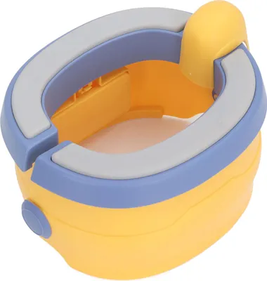 Obrázok produktu pre Skladací cestovný nočník pre deti,Polyuretánmäkké polstrovanie, stabilná konštrukcia, robustný, ergonomický, na núdzový tréning
