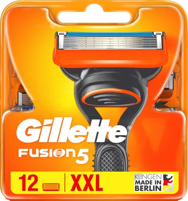 Zdjęcie produktu dla Ostrza systemowe Gillette Fusion5, opakowanie 12 szt