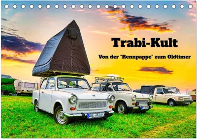 Produktbild von Trabi-Kult (Tischkalender 2025 DIN A5 quer), CALVENDO Monatskalender