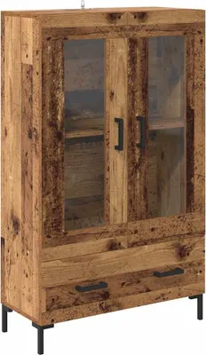Image de Haut Armoire Bois Ancien 69,5 x 31 x 115 cm Bois d'ingénierie