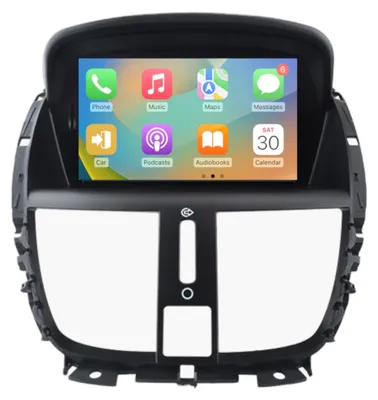 Zdjęcie produktu dla Radio Android do Peugeot 207 Android Auto Carplay WiFi (2006-2015) 4+64 GB