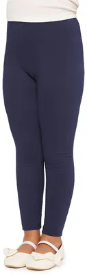Produktbild von Merry Style Mädchen Lange Leggings aus Baumwolle MS10-225 (Marineblau, 146 cm)