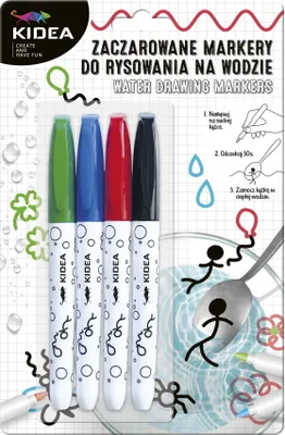 Produktbild von Verzauberte Wasserzeichnung Marker 4 Stück Kidea