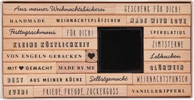 Produktbild von RICO Design GmbH & Co.KG Stempel-Set Bäckerei Sonstige Sonstige