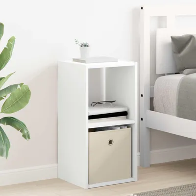 Produktbild von vidaXL Nachttisch Weiß 30,5 x 27 x 59,5 cm Holzwerkstoff