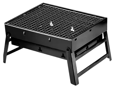 Produktbild von tragbarer Mini BBQ Grill 44x29x23cm kompakt 1,5 kg