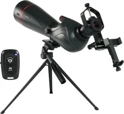 Produktbild von Fernglas für Vogelbeobachtung – Wasserdichtes Fernglas (IPX7) mit 20-60-facher Vergrößerung, 80-mm-FMC-BAK4-Objektiv und Stativ