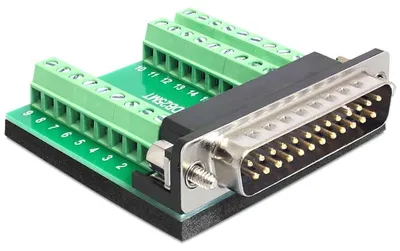 Productafbeelding van Delock adapter, Sub-D 25-pins connector >