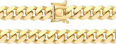 Produktbild von 925 Sterling Silber Herren - Panzer Kette - 61cm*8.4mm; TRS36735L24