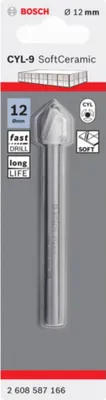 Image de BOSCH 2608587166 BOSCH CYL-9 Fliesenbohrer, Ø 12 mm, 1 St.