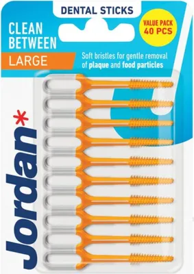 Image de Jordan Sticks Clean Between Large 40 pièces - 1 pièce