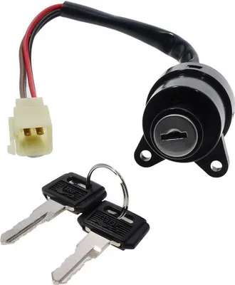Produktbild von Zündschloss kompatibel für YAMAHA DT 50, MX inkl. 2 Schlüssel Schließzylinder