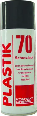 Zdjęcie produktu dla Kontakt Chemie PLASTIK 70, Płynny, 400 ml, Butelka, Metal, Plastik, Szkło, Drewno, -40 °C, 60 °C