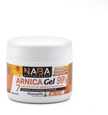 Produktbild von Arnika-Gel 99% Arnika Montana Extrakt 250 ml für Muskelbeschwerden und Prellungen