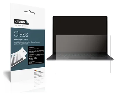 Zdjęcie produktu dla 2x folia ochronna do Microsoft Surface 4 15 cali matowa - folia antywstrząsowa 9H dipos Glass szkło plastikowe