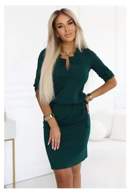 Produktbild von Kleid NUMOCO 161-19 GRÜN Größe: S