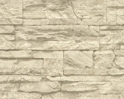 Zdjęcie produktu dla A.S. Création tapeta Wood`n Stone, wzorzysta tapeta o wyglądzie naturalnego kamienia, beżowa, kremowa, 10,05 m x 0,53 m, 707130, 7071-30