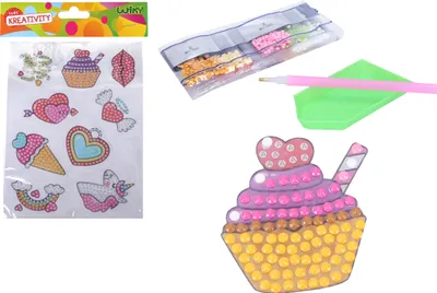 Image de Set créatif d'autocollants en diamant MIX