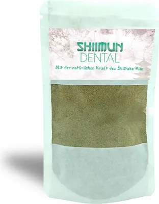 Produktbild von Bellfor Shiimun Dental Pulver - Nahrungsergänzungs für Hunde mit Shiitake 120 g