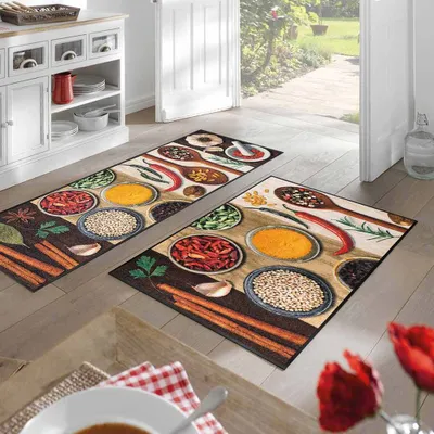 Produktbild von wash+dry Schmutzfangmatte Hot Spices - 75 x 120 cm