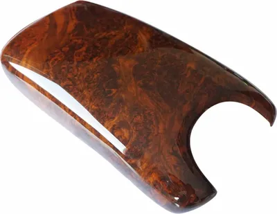 Zdjęcie produktu dla Pokrywa podłokietnika środkowego do Mercedes CLK C209 A209 2002-2010 burl wood bez Tel
