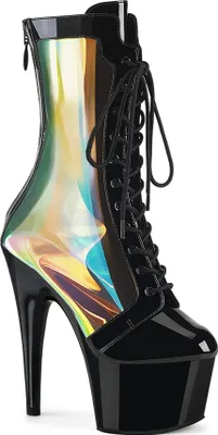 Produktbild von ADORE-1047 Damen Booties von Pleaser, Schwarz  , EU 38, US 8