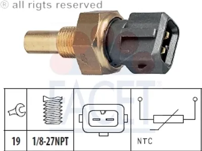 Produktbild von Facet Sensor, Kühlmitteltemperatur  7.3165