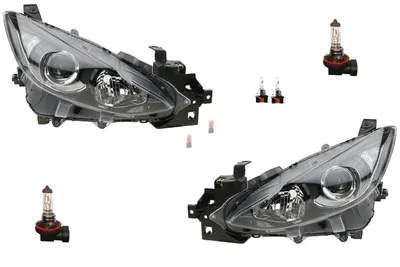 Produktbild von Scheinwerfer passend für Mazda 3 09/13-01/17 m. Leucht. Set Links Rechts BHR1510L0 BHR1510L0A BHR1510K0 BHR1510K0A Johns