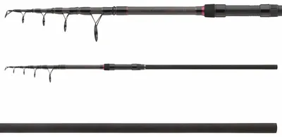 Zdjęcie produktu dla Daiwa Wędka Black Widow Tele Carp, 3,6 m, wytrzymałość 3 lb