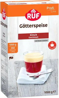 Produktbild von RUF Götterspeise Kirsch FS (1kg)