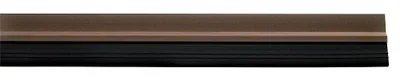 Image de Joint de porte en PVC marron avec caoutchouc, 1 mètre